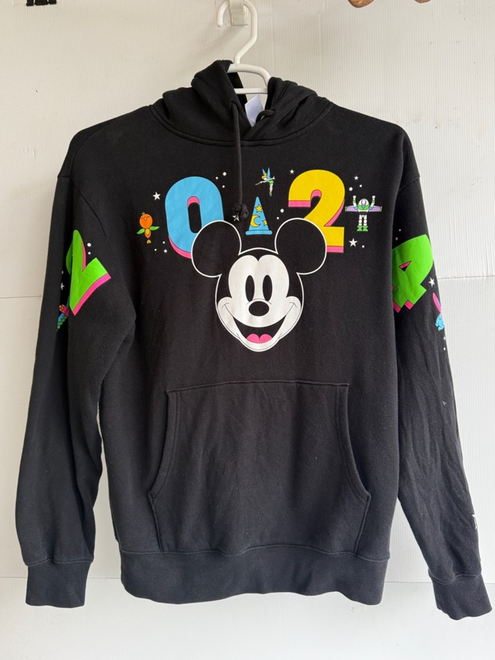 DISNEYLAND 2024 HOODIE WALT DISNEY WORLD PARKS MICKEY BUZZ DUMBO ORANGE BIRD S